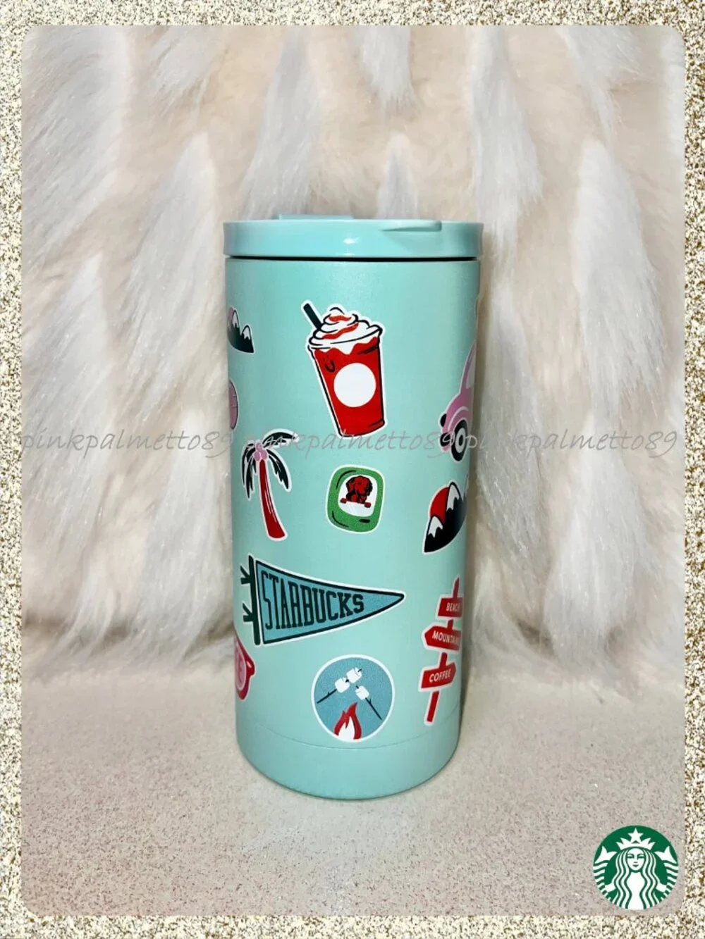 ✨💚 NWT 2026 Starbucks Road Trip Grande SS Sticker Tumbler Limited Edition